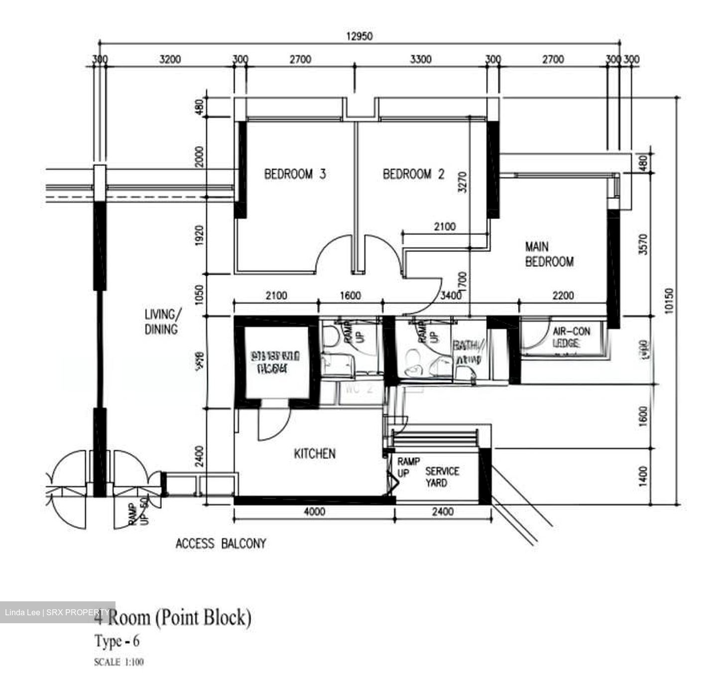 Blk 61C Strathmore Green (Queenstown), HDB 4 Rooms #551151571